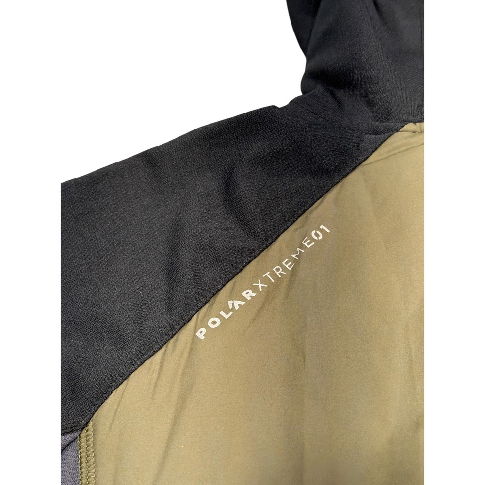 Craft Spartan Race Jacket Mens Medium Olive Grey Hybrid Insulated Hooded Full - Picture 9 of 11